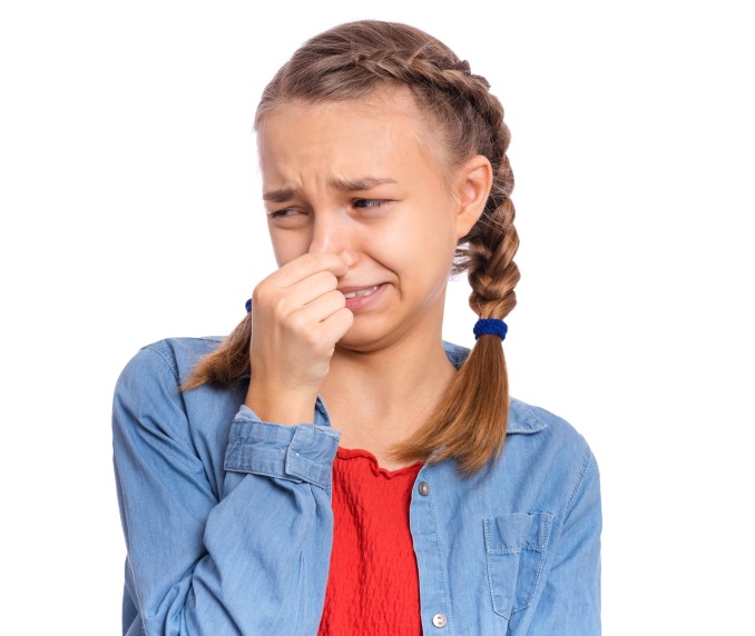 menskopp dålig lukt